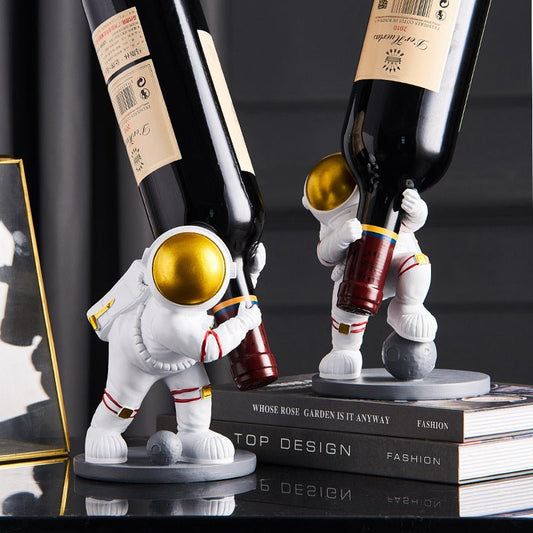 Astronaut Wine Bottle Rack