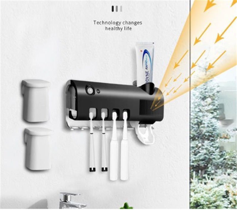 Multifunction Toothbrush Holder