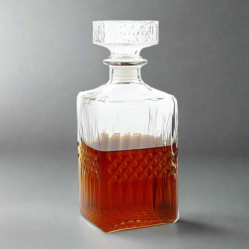 Sparkling Glass Decanter