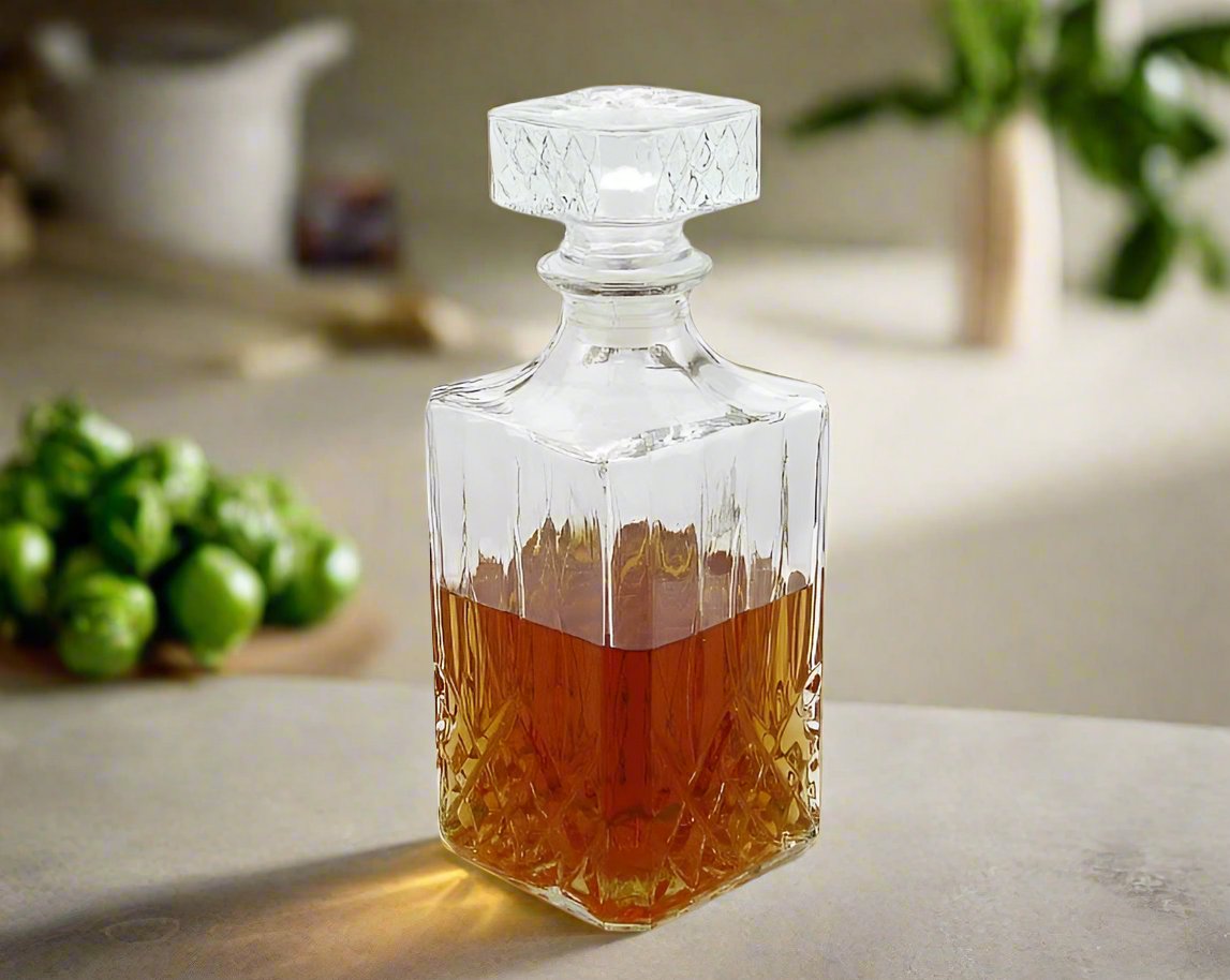 Sparkling Glass Decanter