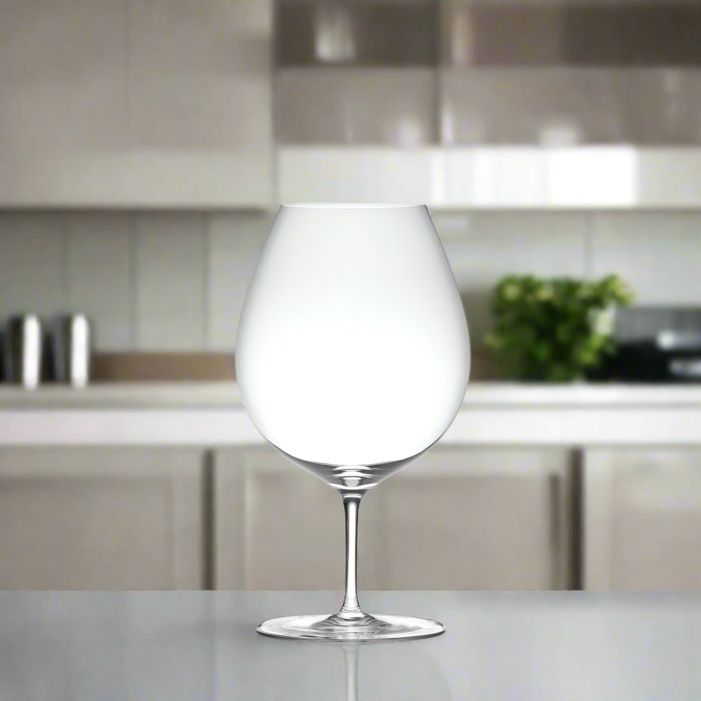 Ultra-Thin Siamese Curved Wine Glasses