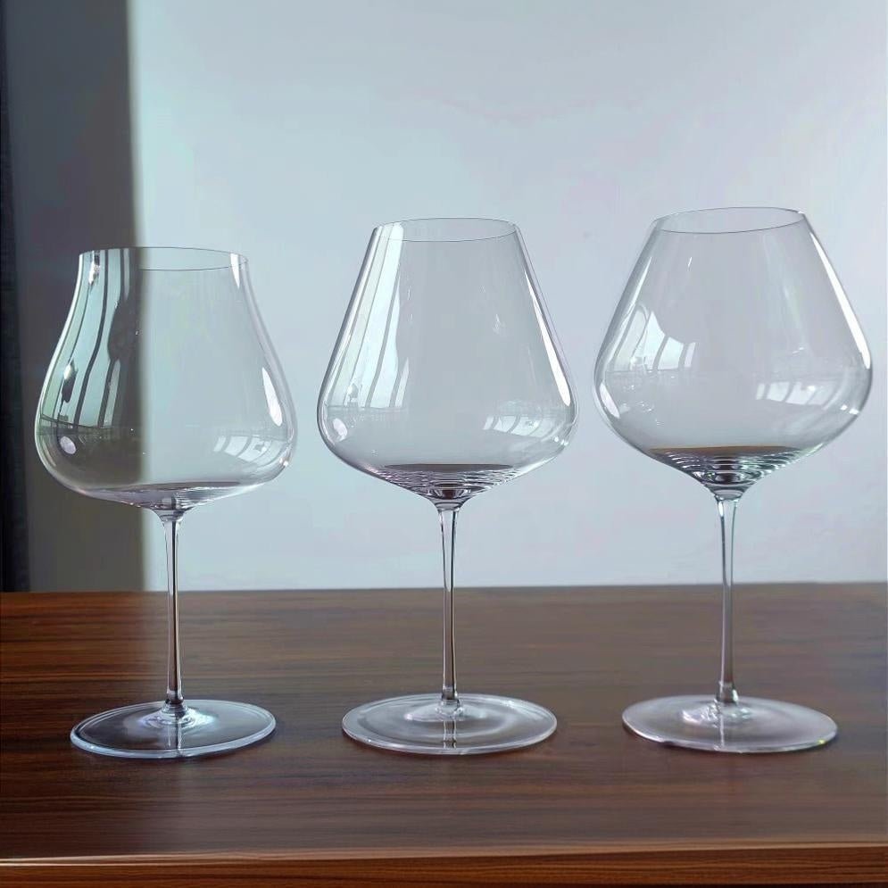 Burgundy Wine Glass