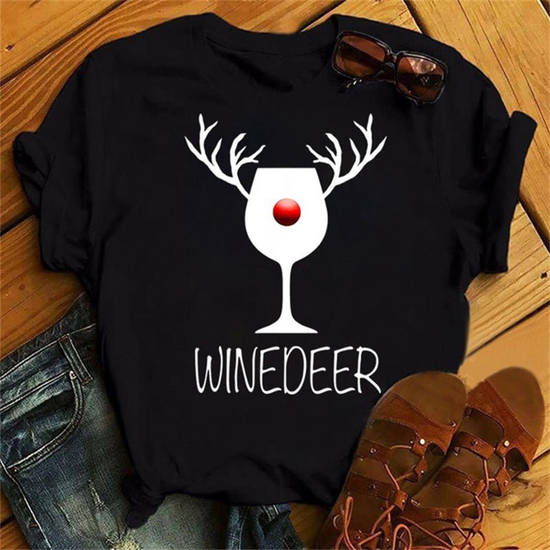 Festive Wine Tee