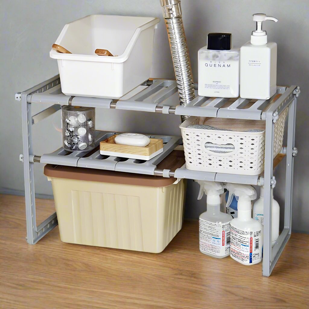 Retractable Multi-Layer Storage Rack