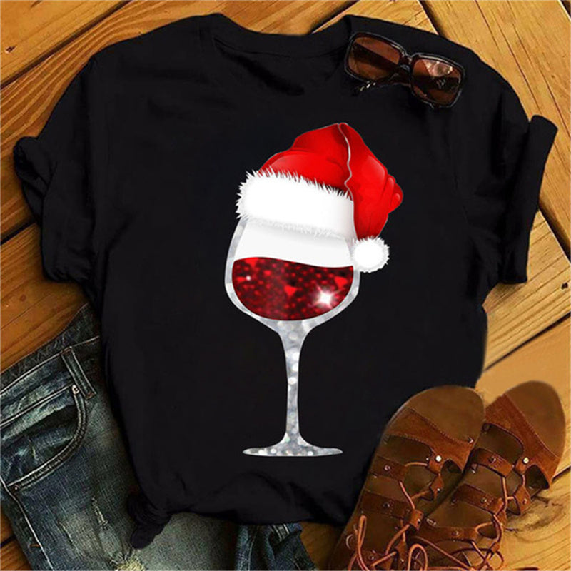 Festive Wine Tee