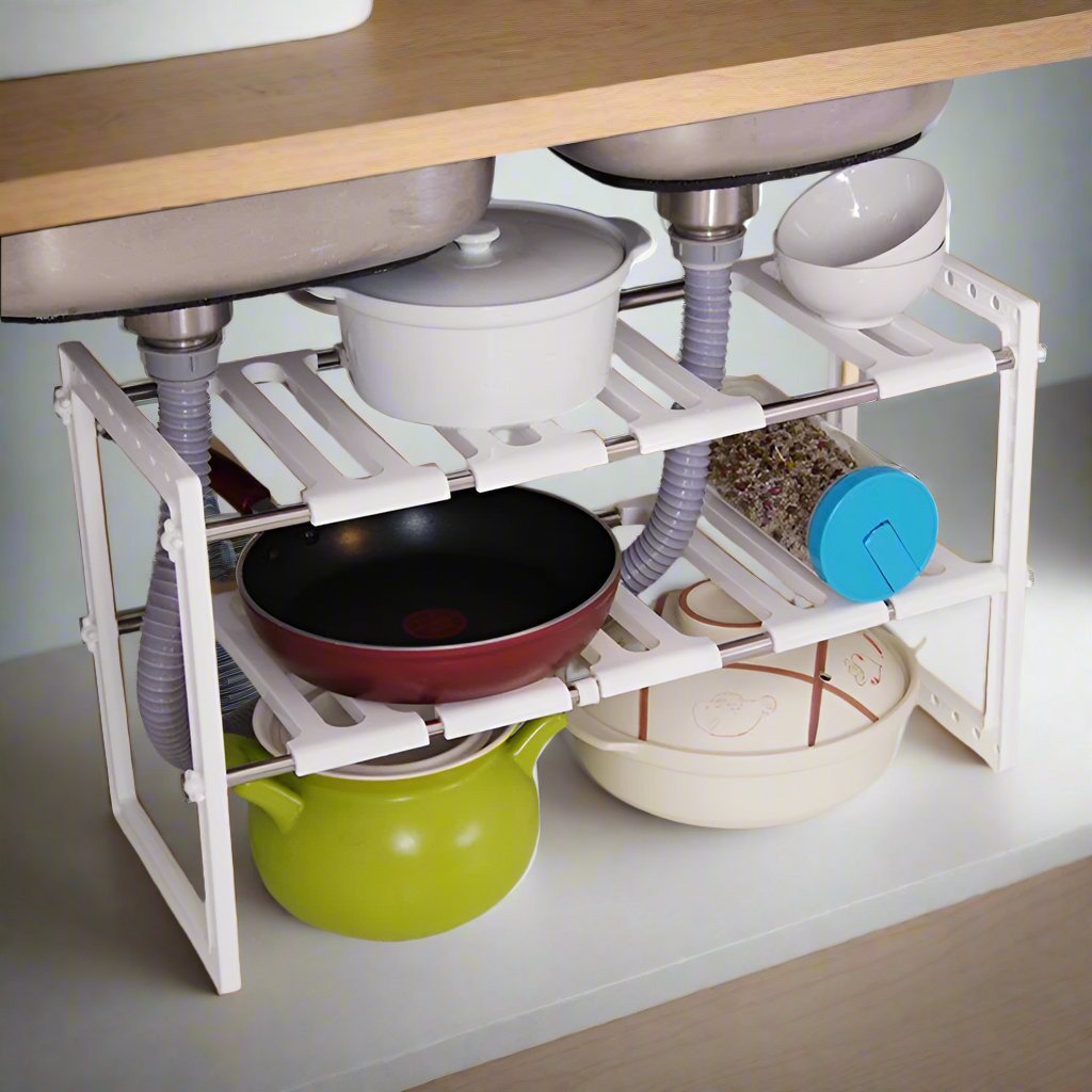 Retractable Multi-Layer Storage Rack