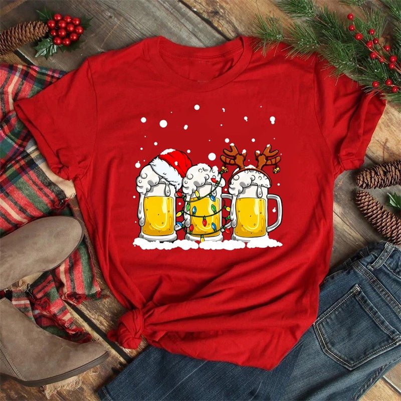 Festive Wine Tee