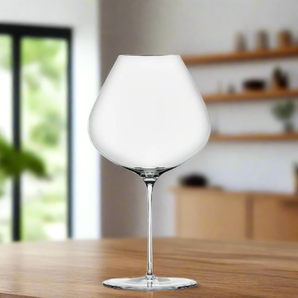 Burgundy Wine Glass