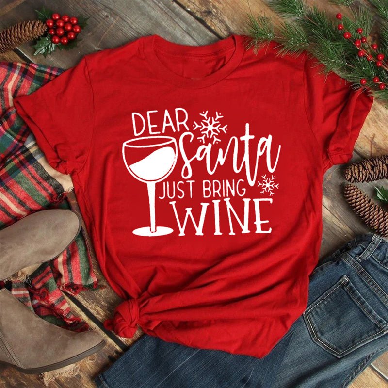 Festive Wine Tee