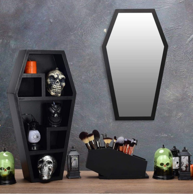 Gothic Coffin Shelves